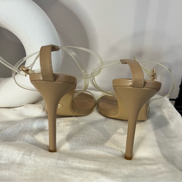 Zara High Heeled Vinyl Sandals - Picture 4 of 5